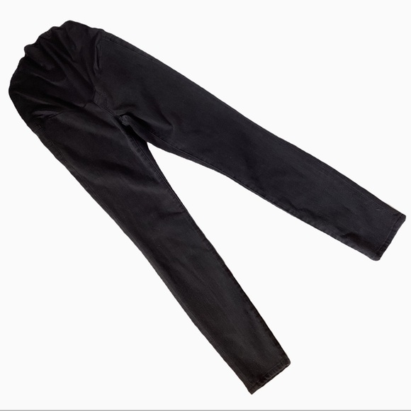 Madewell NWT Maternity Skinny Tencel Denim Jeans in Black. Sz. 26 - Picture 2 of 8